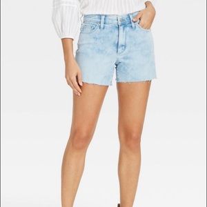 Universal thread Jean shorts, high rise midi